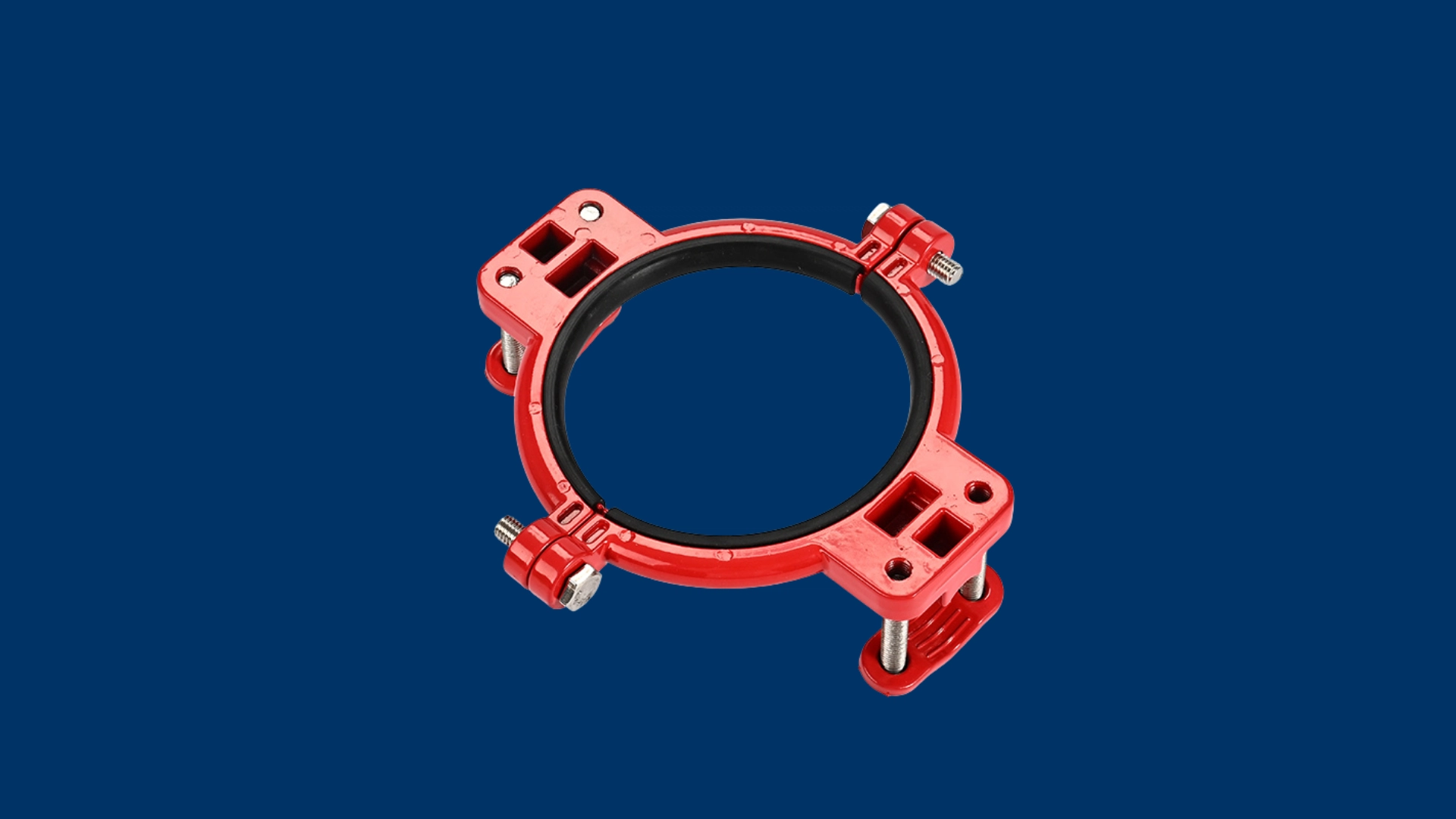 Rear view of the clip